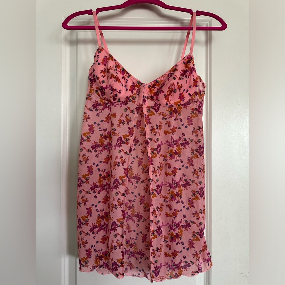 Lingerie eyelet bra top